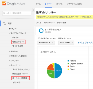 集客メニュー変更